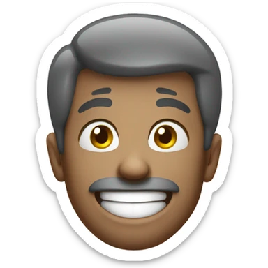 Cheerful emoji  sticker