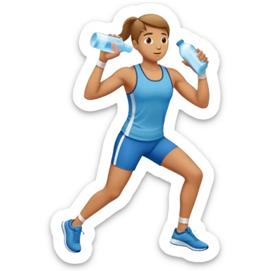 actividad fisica, deporte y salud sticker