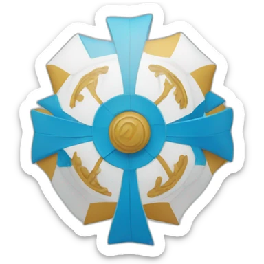 l'Olympique de Marseille logo sticker