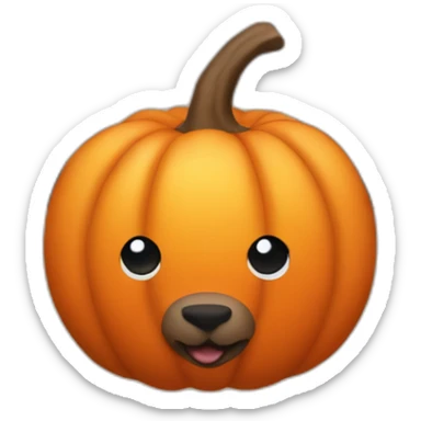 pumpkin spice caribou sticker