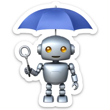 I want an emoji representing AI and insurance sticker