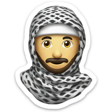 Keffiyeh sticker