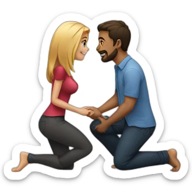 propose to girlfriend sticker