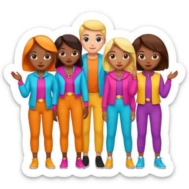 I want KATSEYE photos ( tHE global Pop Group sticker