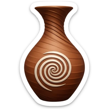 Spiral Pottery Vase sticker