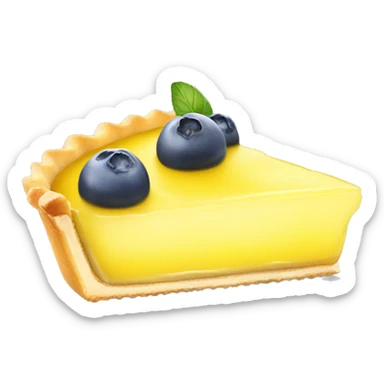 Lemon tart sticker