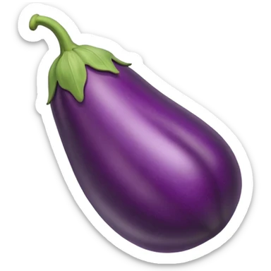 eggplant sticker