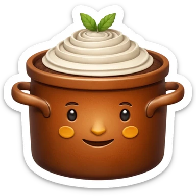 dessert baking pot sticker