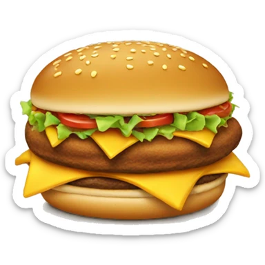 fast food  sticker