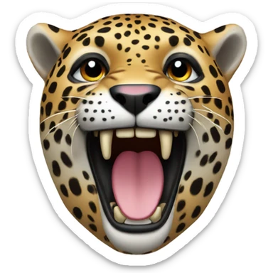 a jaguar  sticker