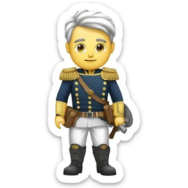 navire de guerre moderne sticker