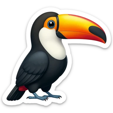 Toucan sticker