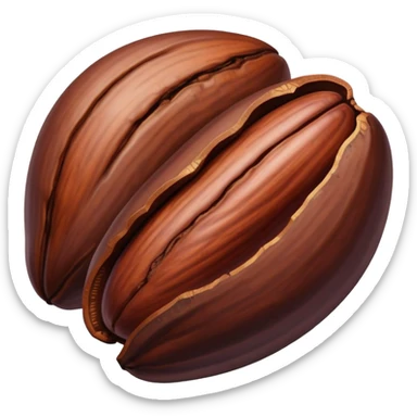 Sentient cacao bean sticker