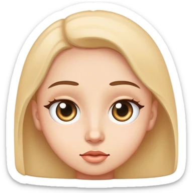 Big love eyes sticker