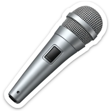 microphone sticker