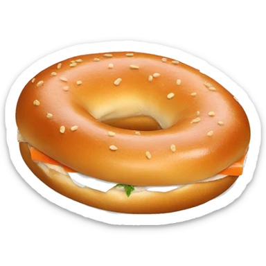Lox Bagel sticker