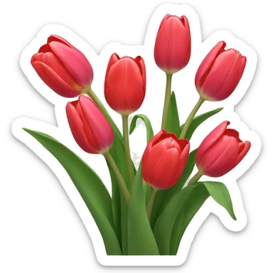Tulips sticker