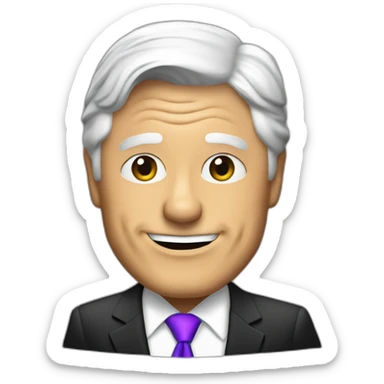 bill clinton holding bisexual pride flag sticker