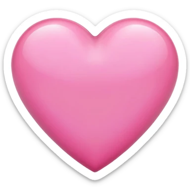 Corazon rosado  sticker