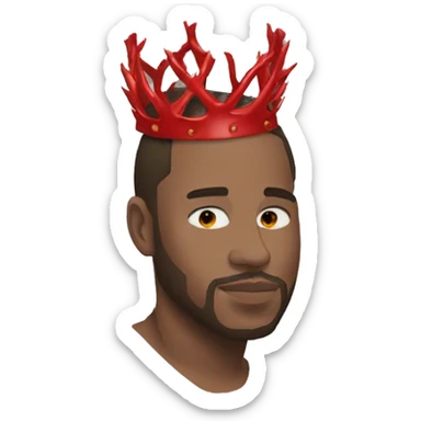 kendrick lamar mr morale with the thorns crown sticker
