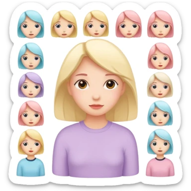 clean girl Stickers sticker