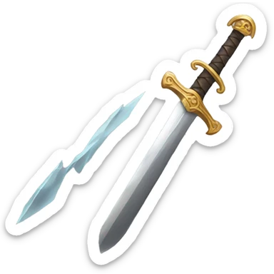 Sword epic sticker