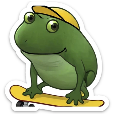 Half pipe in a living room  sticker