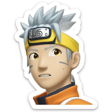 Naruto uzumaki from Naruto shippuden sticker