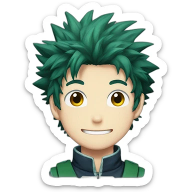 Izuku Midoriya sticker