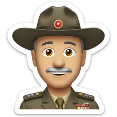 Köpek öpmek erdogan sticker