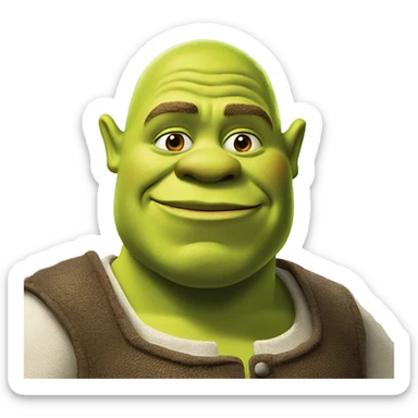 Shrek in the Netherlands sticker