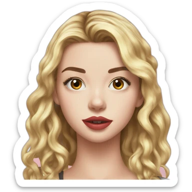 Anya Taylor Joy sticker
