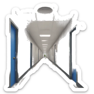 Make hallway sticker