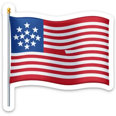 A flag that says Connor I’m going to tickle you sticker