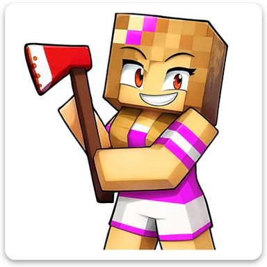 Extract every character from the picture. character including the clothes and accessories they are wearing, and place on a transparent background. Keep the original style and appearance exactly the same. and separately give me the each character picture. There is 3 character in this image. there is two dog

 sticker