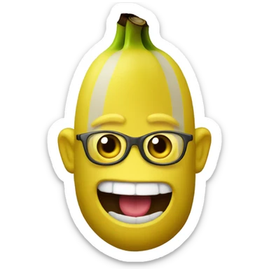 Banana king sticker