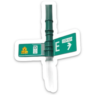 san francisco street signs sticker