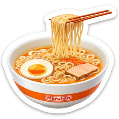 Maruchan sticker