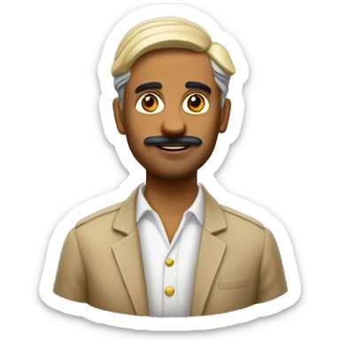 raja rao 3d emoji sticker
