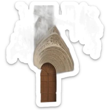 santiago de compostela-cathedral sticker