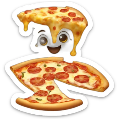 anchovie pizza lover sticker