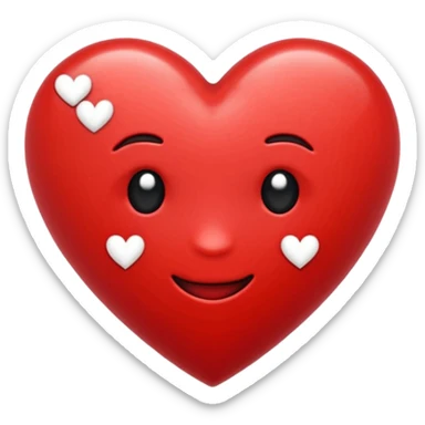 Quiero un emoji con el corazón flechado sticker