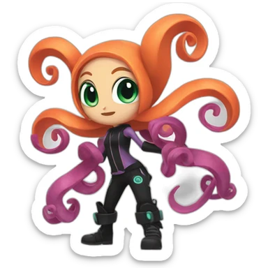 Octoling sticker