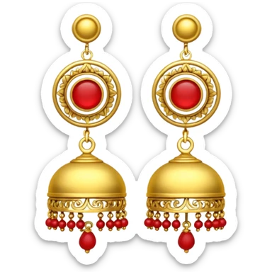 Jhumka single sticker