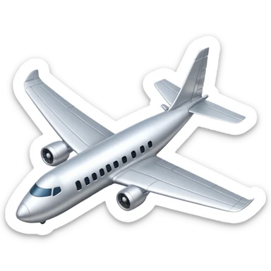 plane pov from up side sticker
