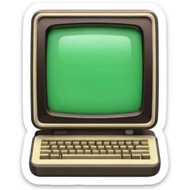 generate me a 1990 old display sticker