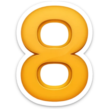 The number six next to the number seven 67￼ sticker