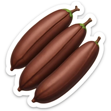 now generate beans of cocoa sticker