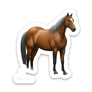 Kentucky embodiment, bluegrass, horses, Burbon  sticker