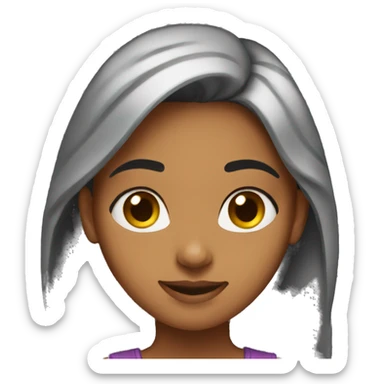 a indian 20 year old girl sticker